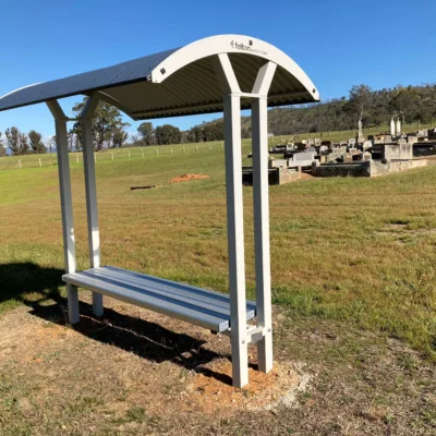 Double Bench Shelter-Cudgewa Cemetry