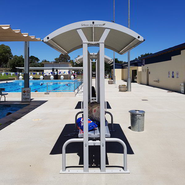 Felton Bench Shelter at Canawindra Swimming Pool