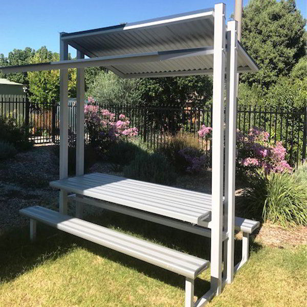 Felton Eco-Trend Sheltered Park Setting at Hillvue Public School Tamworth Seating