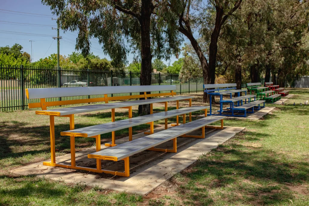 Double Plank Backrest Spectator Seating