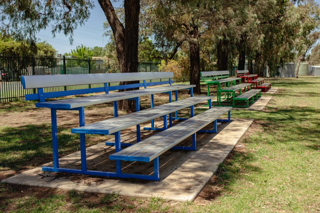 Double Plank Backrest Spectator Seating