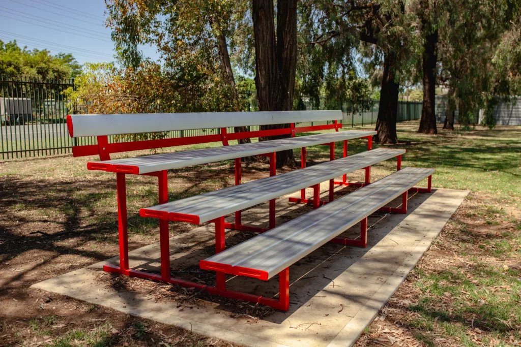 Double Plank Backrest Spectator Seating