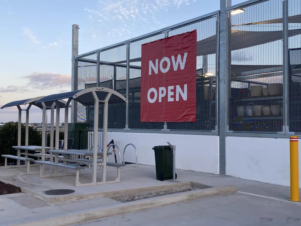 Deluxe Broad Roof Sheltered Park Setting- Bunnings Harvey Bay