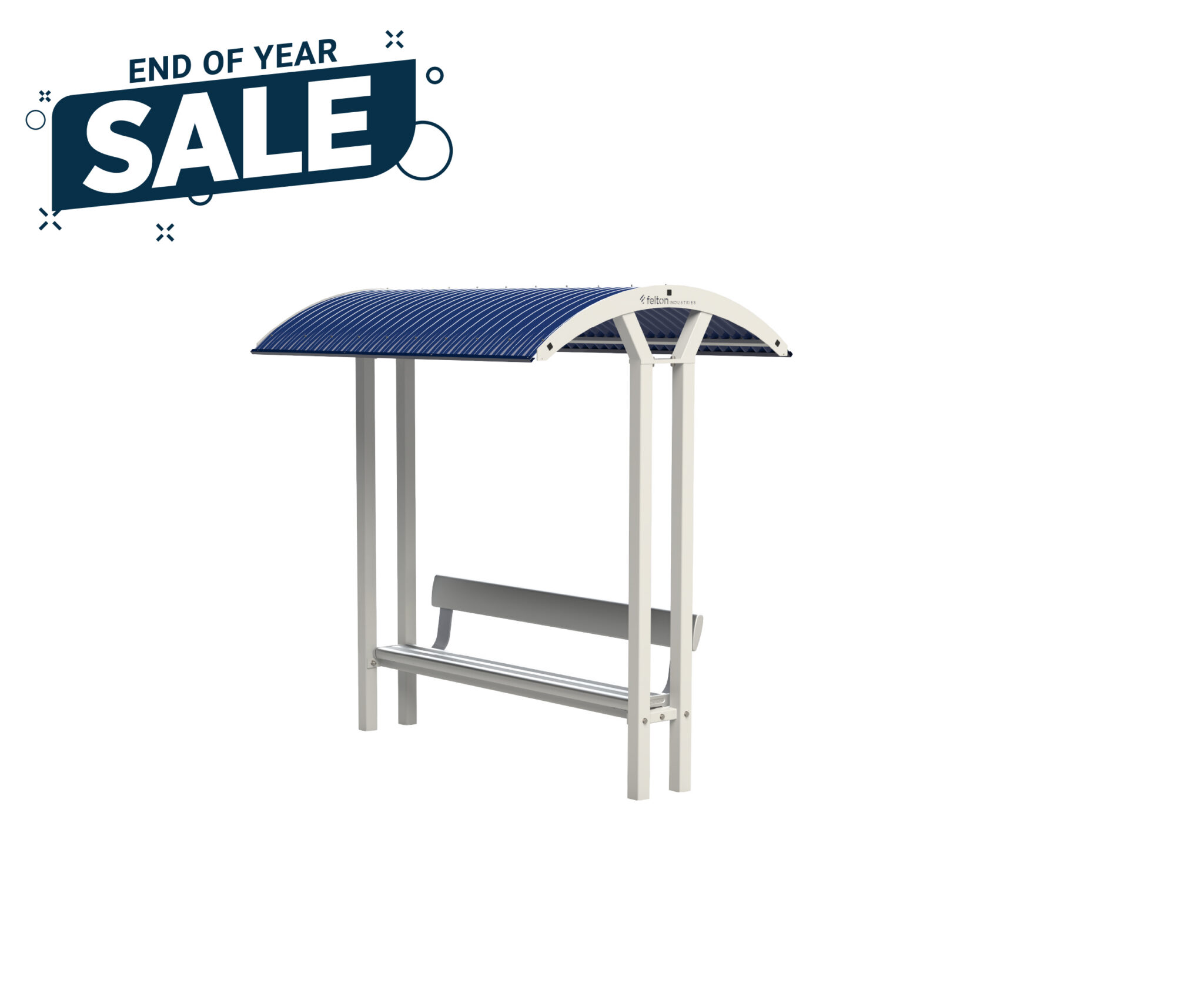 Backrest Bench Shelter - Up to 15% Discount
