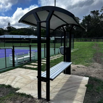 Double Bench Shelter 2