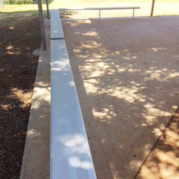 Felton Above Ground Bench Seat at Middle Ridge State School