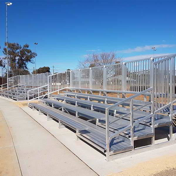 Felton 6 metre Deluxe Grandstand at Berryman Park Trundle Deluxe