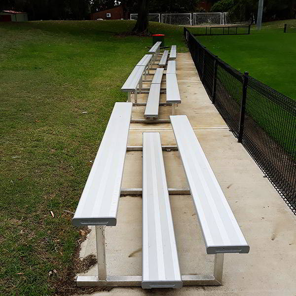 Felton 2 Tier Tiered Seating at Adamstown Sportsground