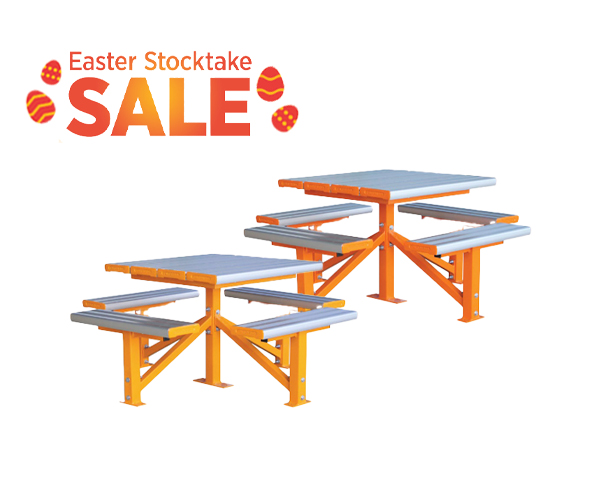 Buy 2 Save 10% off - 4-Sided Pedestal Park Setting