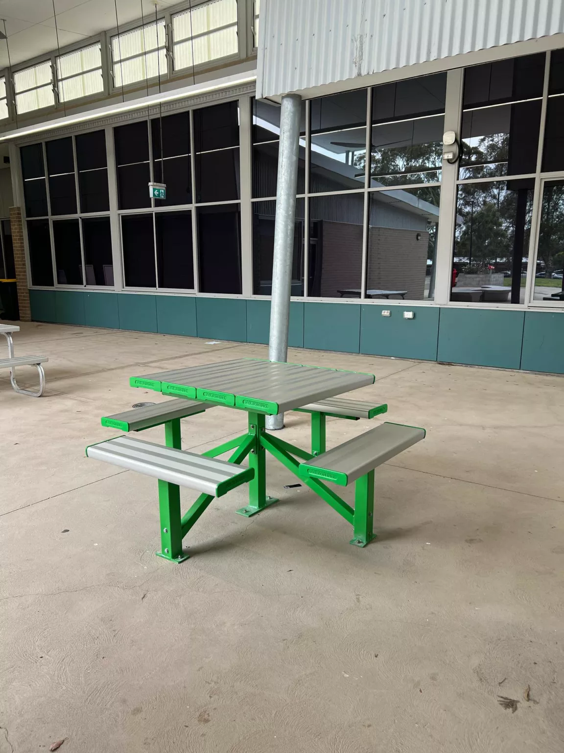 Green Pedestal Park Setting- Ingleburn High School