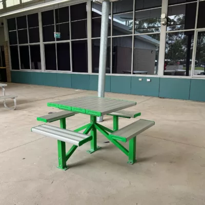 Green Pedestal Park Setting- Ingleburn High School