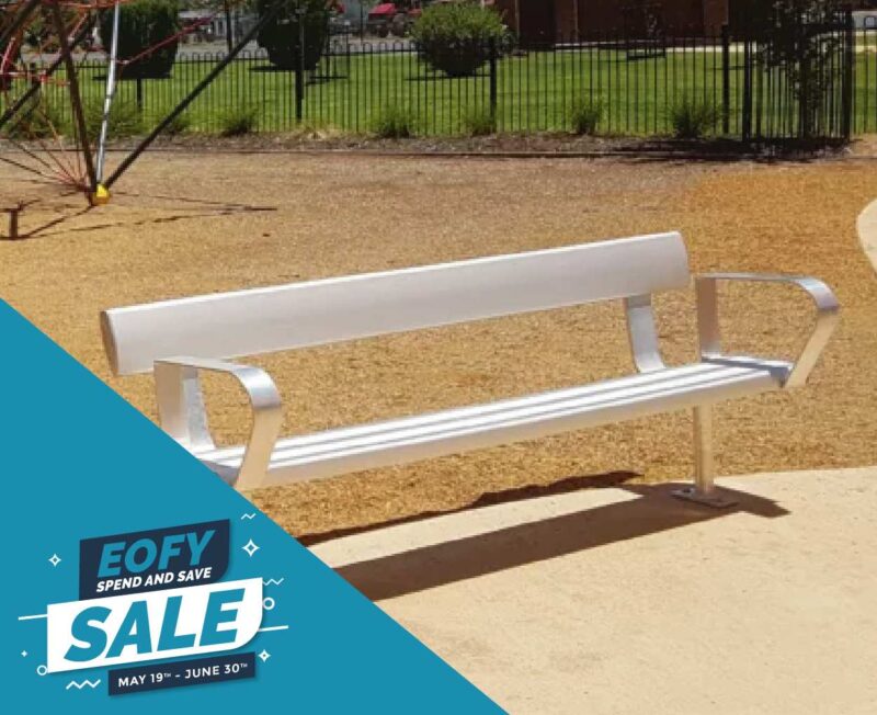 Above Ground Bench Seat With Backrest