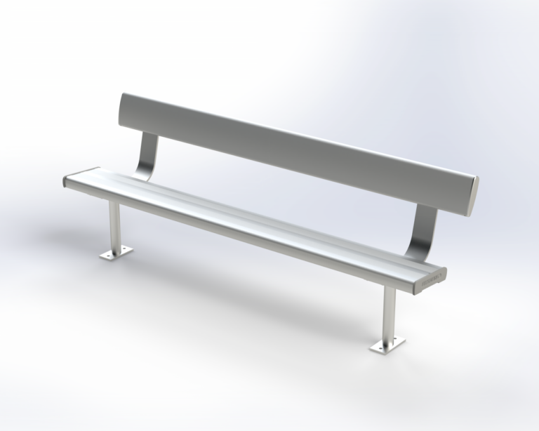 Above Ground Bench Seat With Backrest
