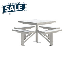 4-Sided Pedestal Park Setting - Up to 15% Discount