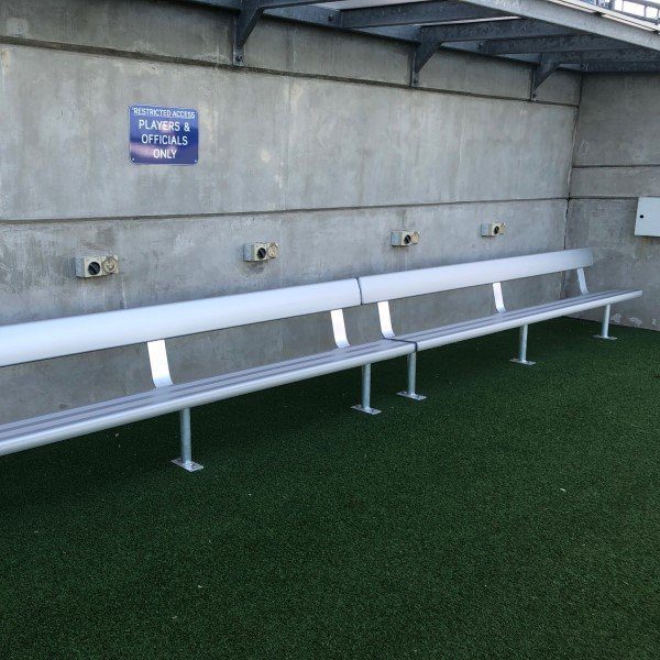 Felton Industries Bench Seating at Sunshine Coast Stadium