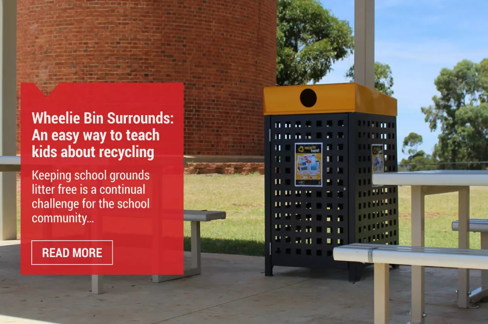 Wheelie Bins Surrounds: an easy way to teach kids about recycling