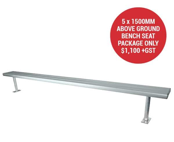 Factory Second In-Ground Bench Seat Package