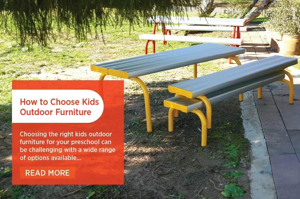 Kids Outdoor Furniture for Preschools - Felton Industries