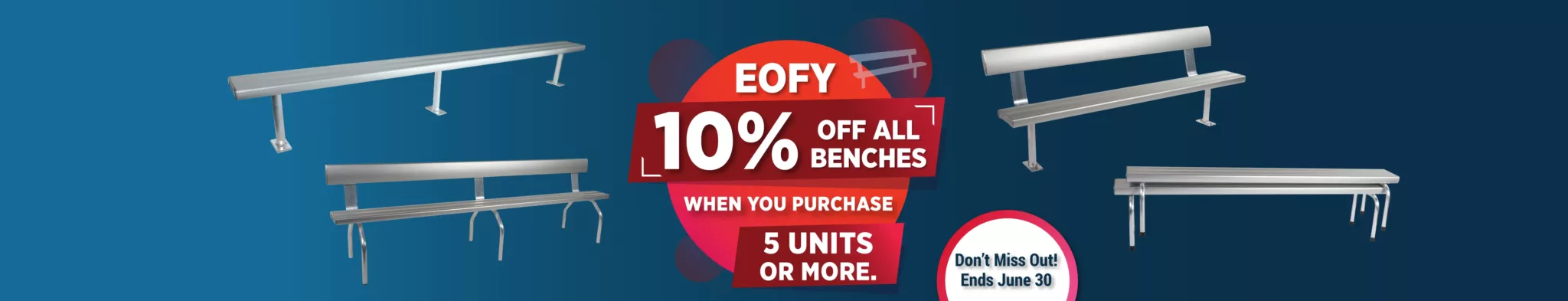 Felton 's Biggest Ever EOFY Sale 10% Off Benches
