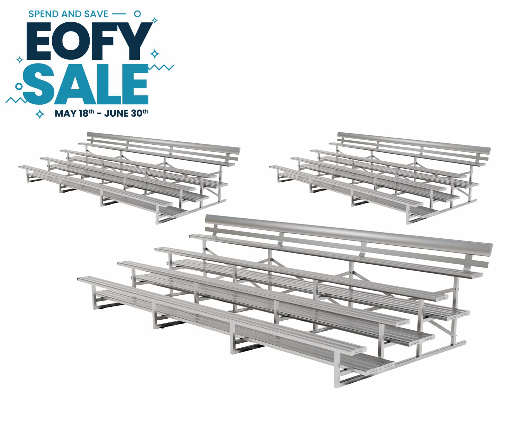 Comfort Grandstand 4-Tier - Save Up to 15%