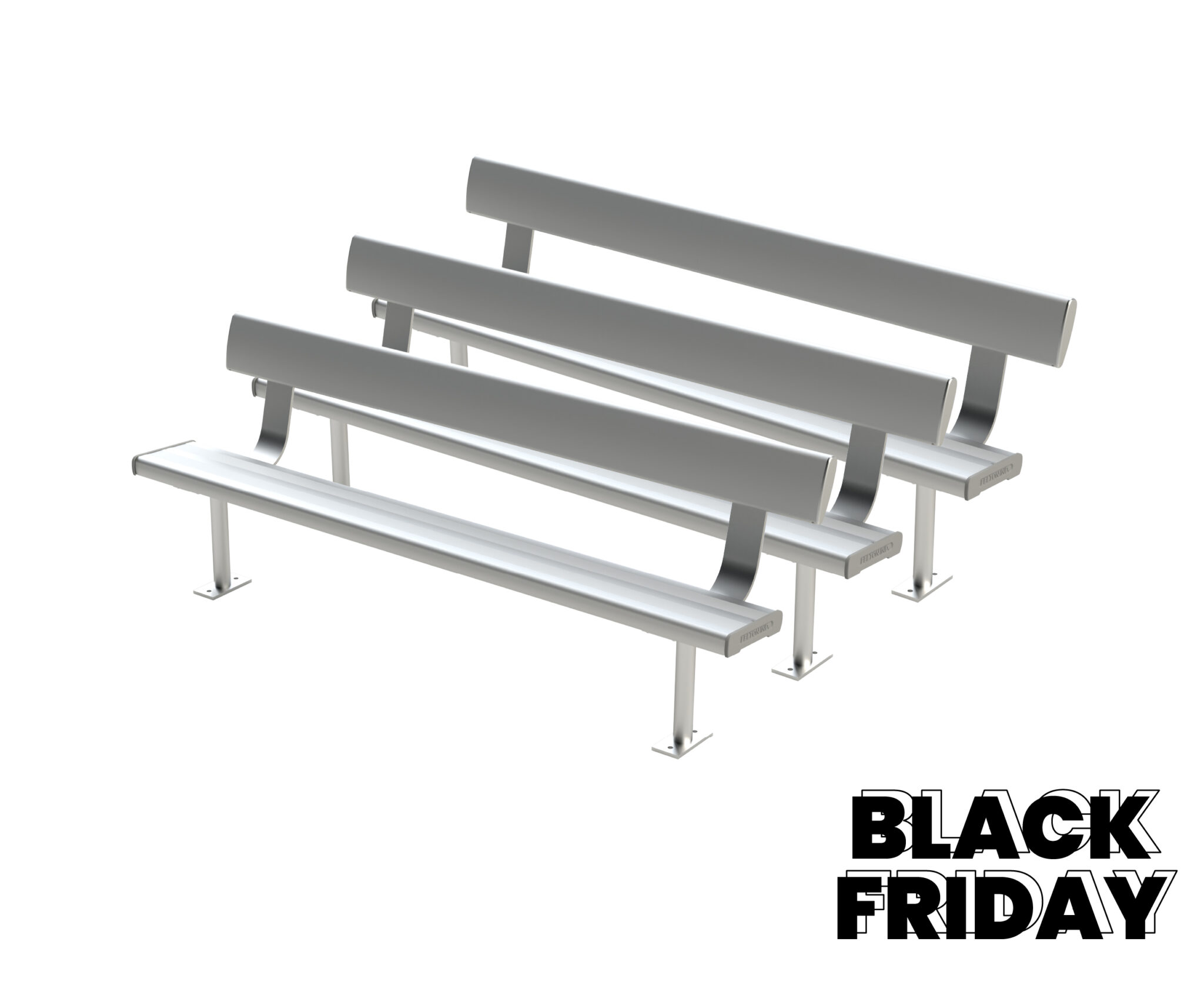 Above Ground Bench Seat With Backrest - Buy 3 save 10%!