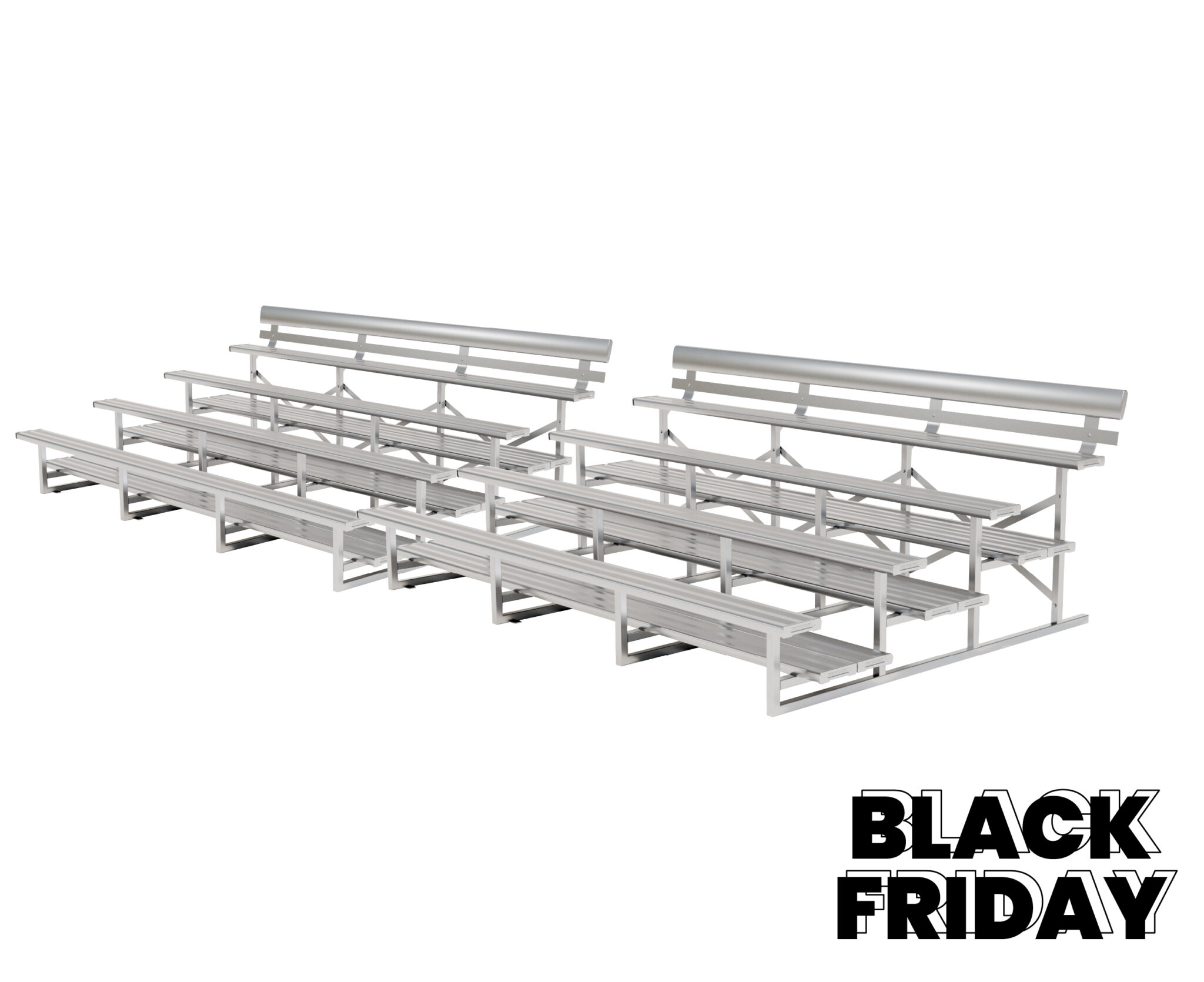 Comfort Grandstand 4-Tier - Buy 2 4M save 12.5% or Buy 2 6M save 15%!