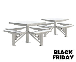 4-Sided Pedestal Park Setting - Buy 2 save 10% buy 4 save 15%!