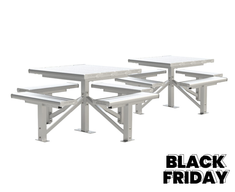 4-Sided Pedestal Park Setting - Buy 2 save 10% buy 4 save 15%!