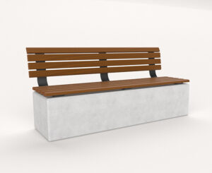 Avoca Concrete Mounted Seat